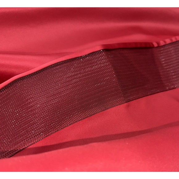 Say Yes To The Prom Embroidered Lace A-Line Dress Size 1 Pockets Backless Red - Picture 11 of 16